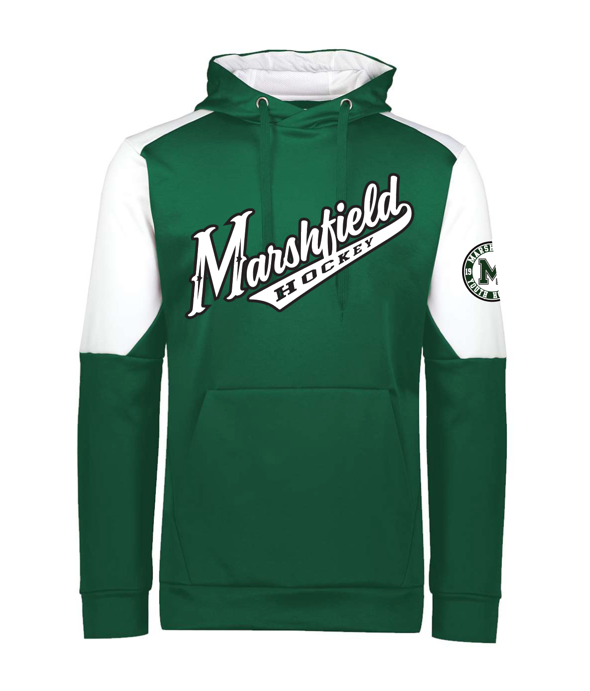 PLAYER HOODIE (Youth AND Adult) – Marshfield Youth Hockey MERCH