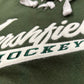 Laces Hoodie - Felt Applique Script Logo