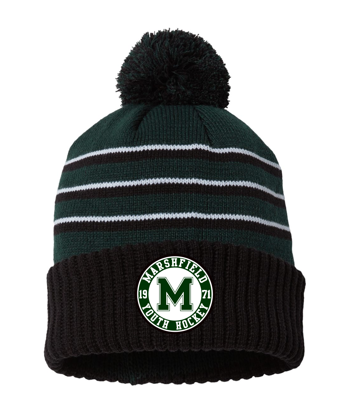 Logo Patch Knit Hat